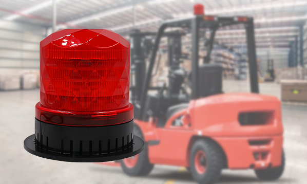 Safety warning lights - applications in forklift safety management!