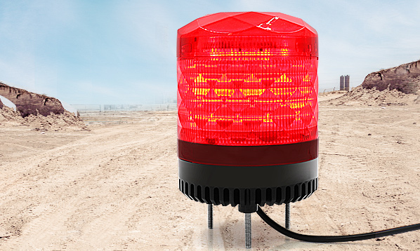 A Warning light and siren, not only lights but also safety