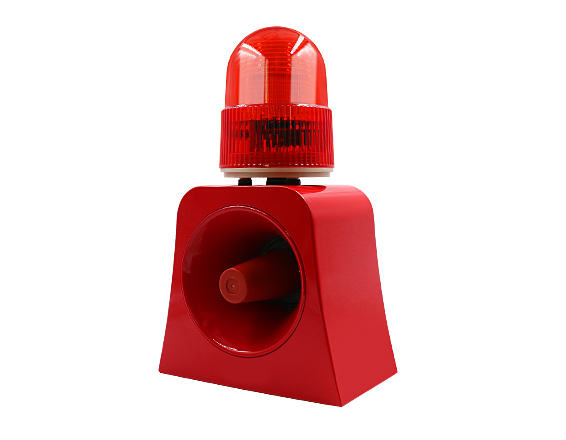 SF-500A motion activated audible and visual alarm